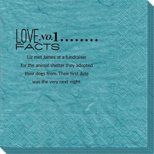 Just the Love Facts Bali Napkins